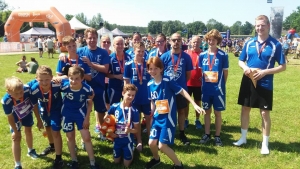 Team Najaden Run For Kika 2016 Almere Stadslandgoed de kemphaan Sponsorloop Goede Doel Handbal Sportief Hardlopen