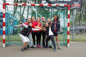 Flierefluiter 4, winnaar schoolhandbaltoernooi najaden 2016