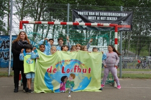 Loofhut 1, winnaar schoolhandbaltoernooi najaden 2016